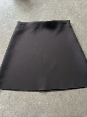COS Black A-Line Mini Skirt
